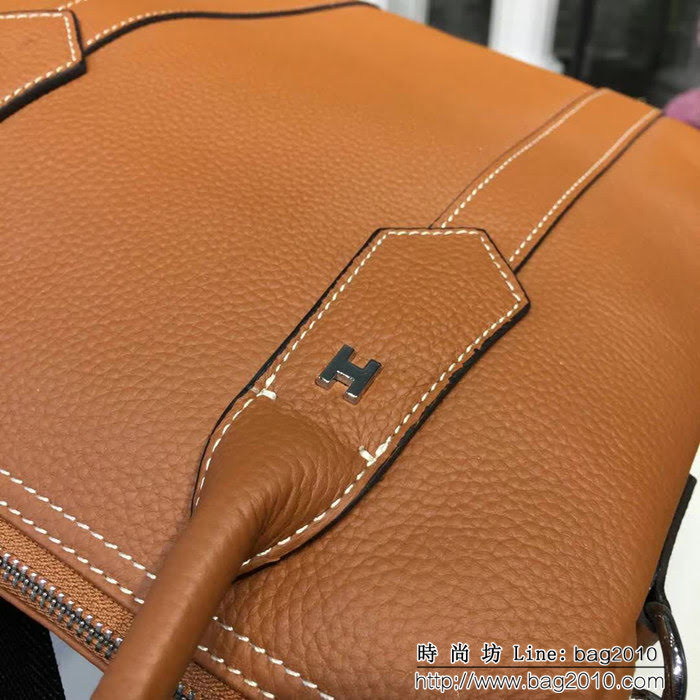 HERMES愛馬仕 最新款 高檔實用 男士手提斜挎包 8830-3 豎款 JD1271
